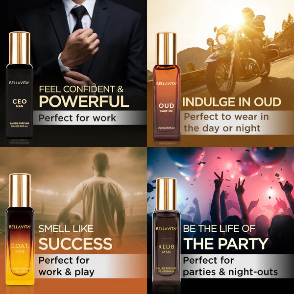 Bellavita Luxury Perfume Gift Set For Men